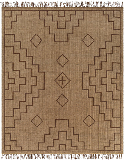 Surya Touareg Tog-2301 Tan, Dark Brown Area Rug