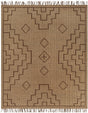 Surya Touareg Tog-2301 Tan, Dark Brown Rug.