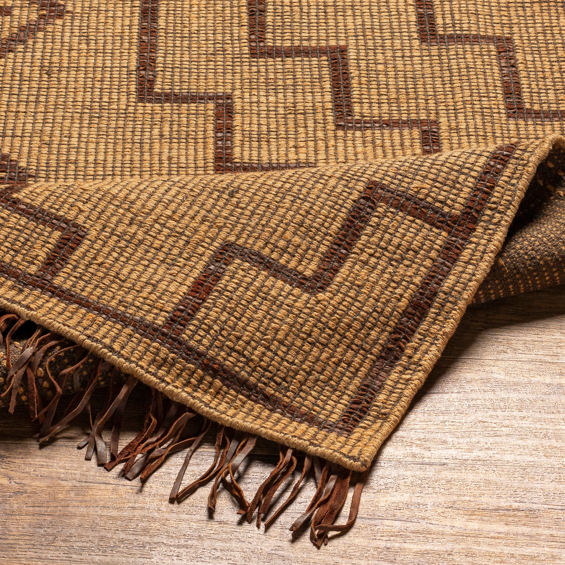 Surya Touareg Tog-2301 Tan, Dark Brown Area Rug