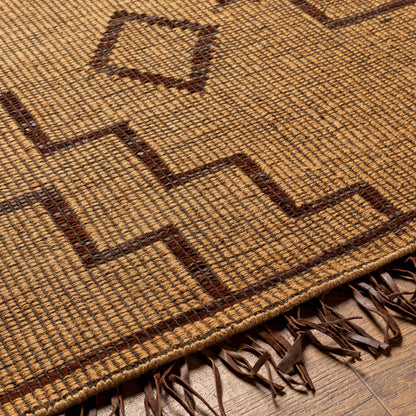 Surya Touareg Tog-2301 Tan, Dark Brown Area Rug