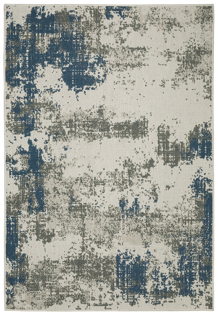 Oriental Weavers Sphinx Torrey 140H1 Beige/ Blue Area Rug