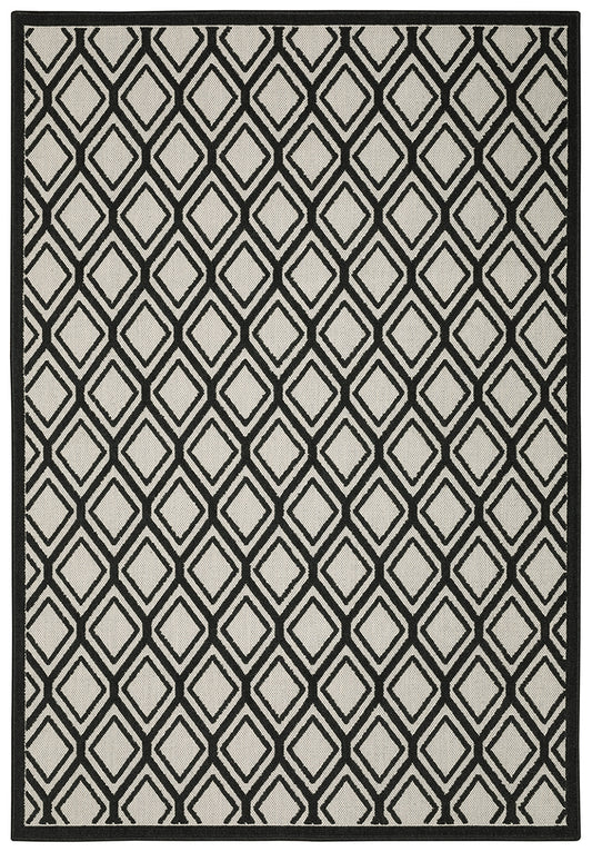 Oriental Weavers Sphinx Torrey 4151G Beige/ Black Area Rug