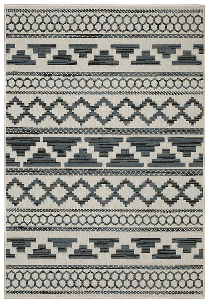 Oriental Weavers Sphinx Torrey 005Y1 Beige/ Blue Area Rug