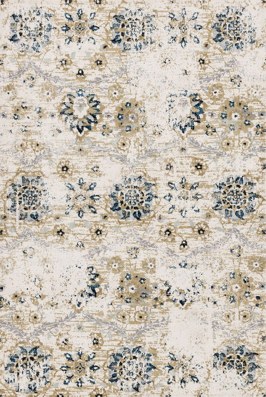 Loloi Torrance Tc-08 Ivory / Multi Vintage / Distressed Area Rug