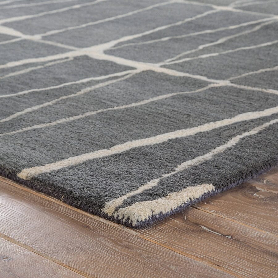 Jaipur Town Botticino Tow03 Dark Shadow / Cloud Cream Geometric Area Rug