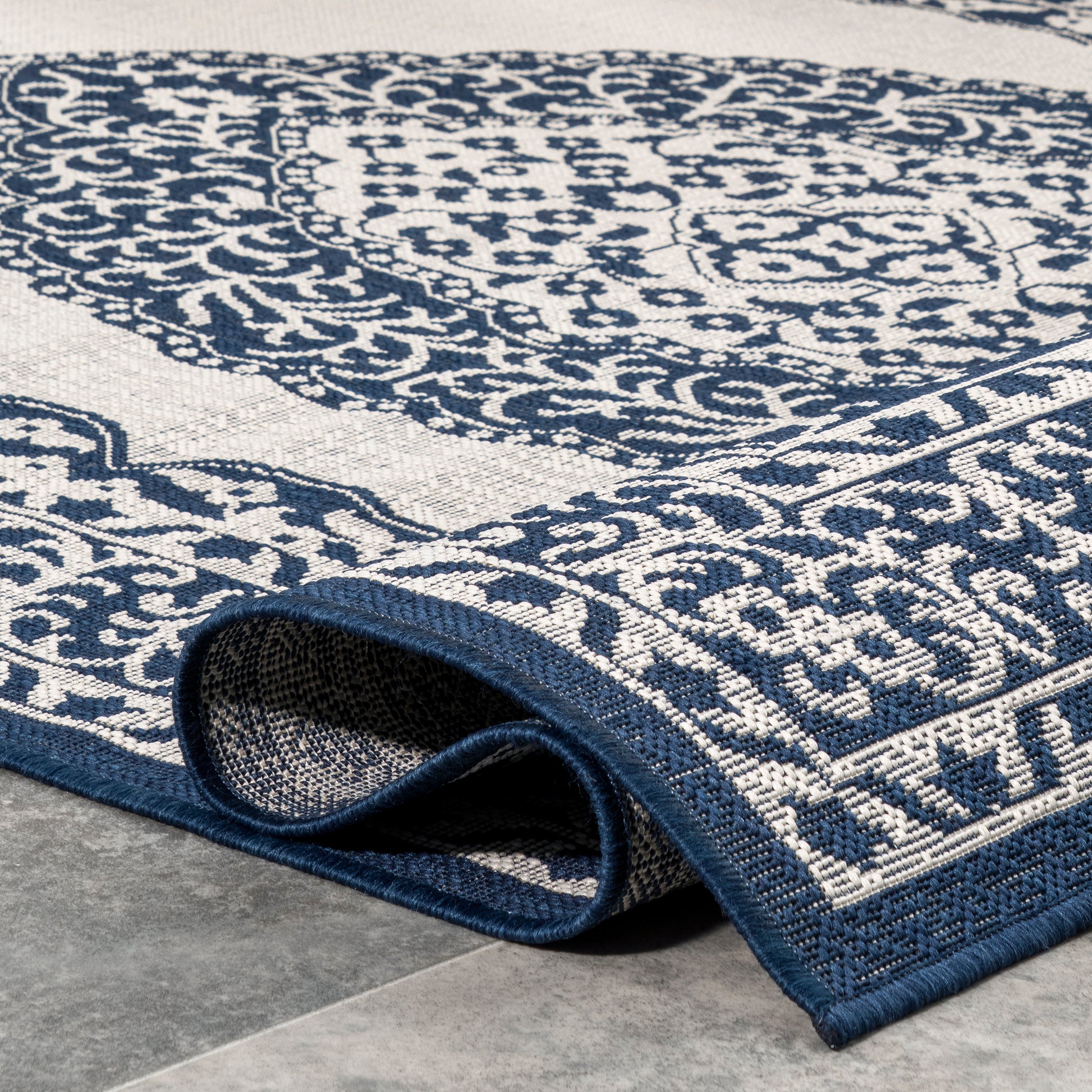 Nuloom Fiona Nfi1776C Navy Area Rug