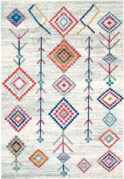 Nuloom Mariam Agrarian Aztec Nma3219A Beige Area Rug