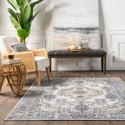 AreaRugs.com Wavaj Nwa1268A Beige Area Rug