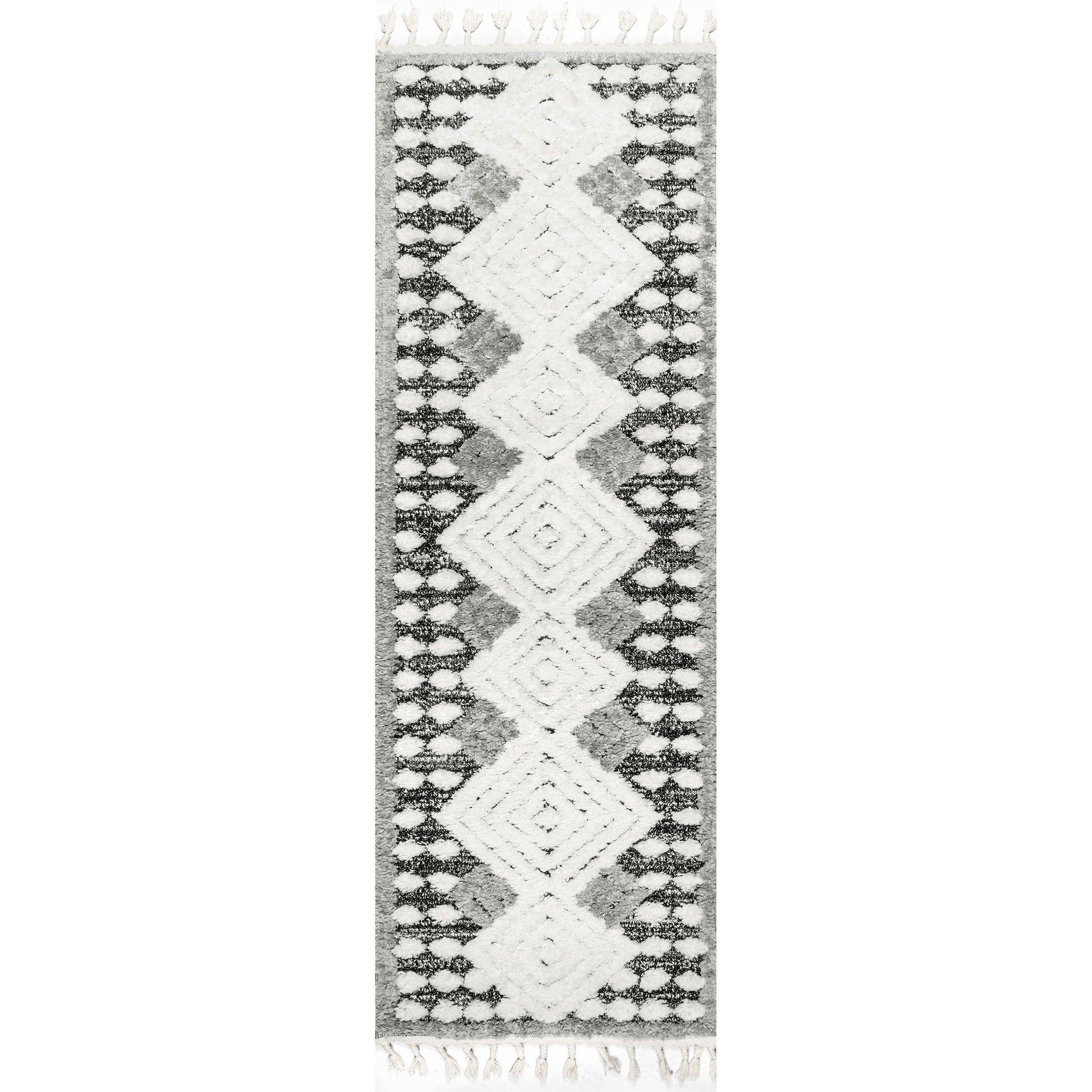 Nuloom Saveah Moroccan Nsa2941A Gray Area Rug