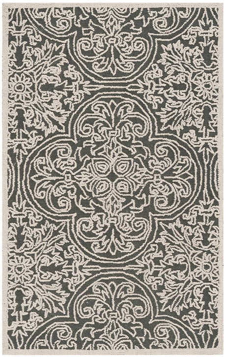 Safavieh Trace Trc101A Dark Grey / Light Grey Rugs.