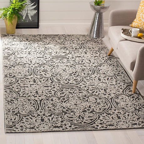 Safavieh Trace Trc101A Dark Grey / Light Grey Rugs.