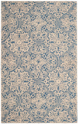 Safavieh Trace Trc101B Blue / Ivory Rugs.