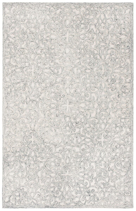 Safavieh Trace Trc103H Charcoal / Ivory Rugs.