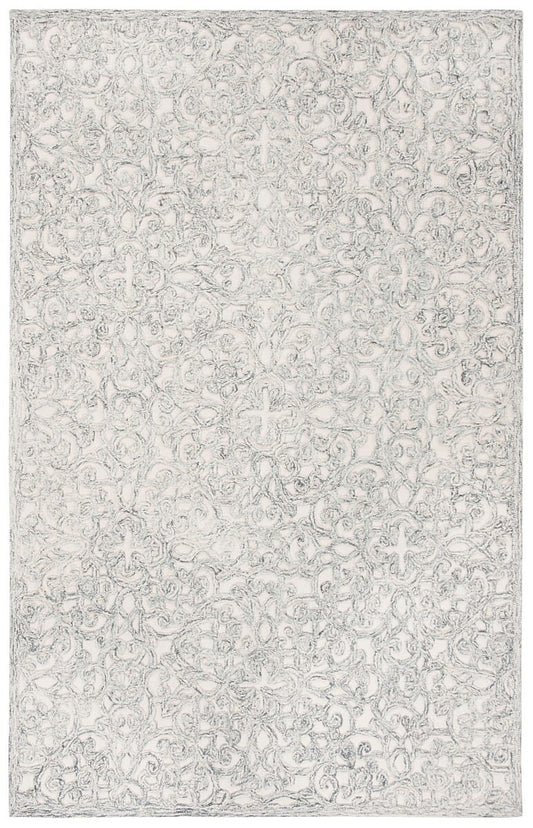 Safavieh Trace Trc103H Charcoal / Ivory Area Rug