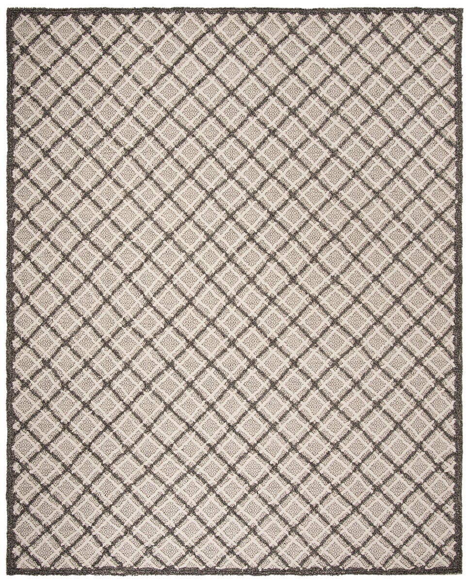 Safavieh Trace Trc251G Dark Grey / Light Grey Geometric Area Rug