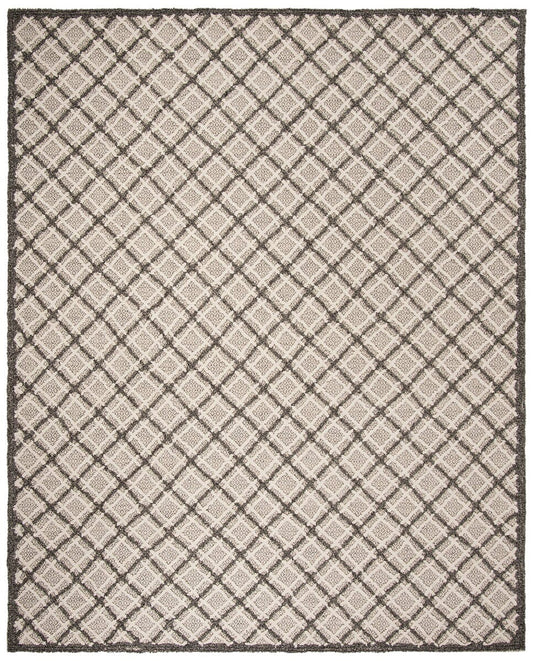 Safavieh Trace Trc251G Dark Grey / Light Grey Geometric Area Rug