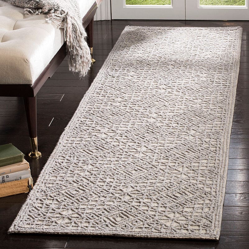 Safavieh Trace Trc255G Grey / Grey Geometric Area Rug