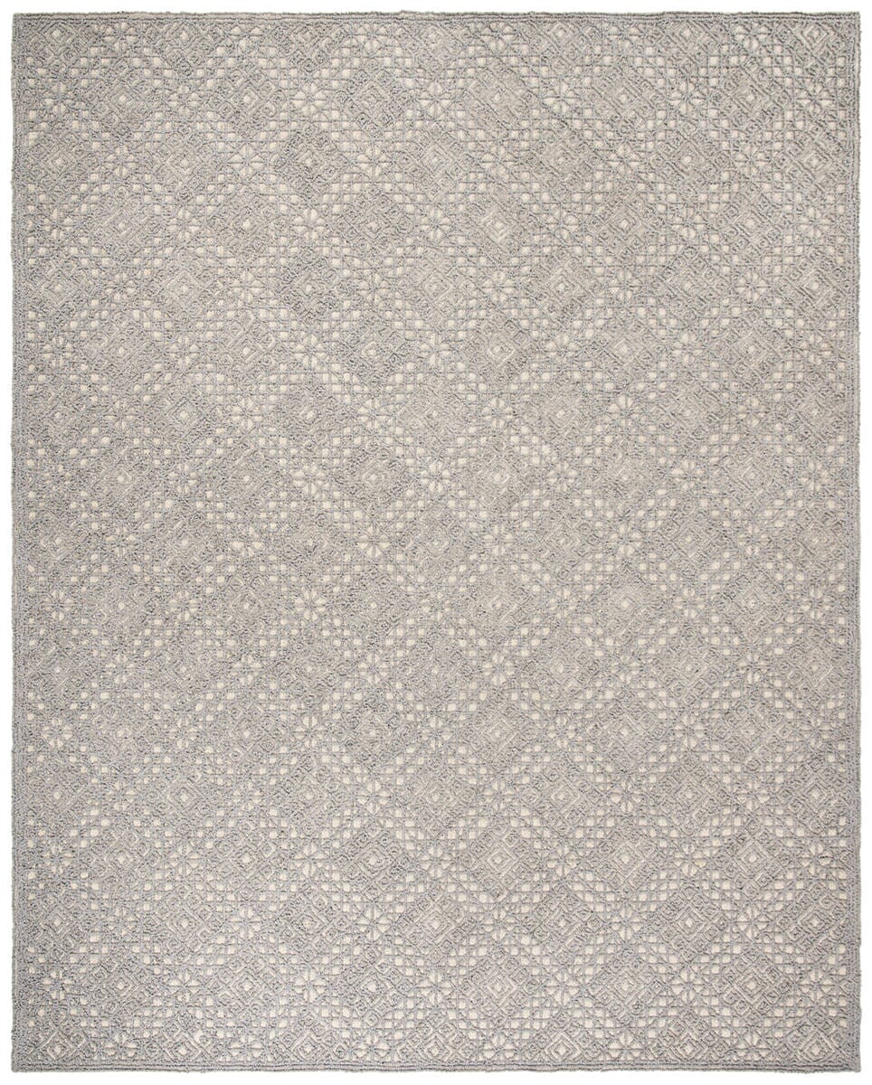 Safavieh Trace Trc255G Grey / Grey Geometric Area Rug