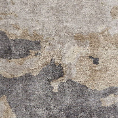 Jaipur Transcend Glacier Trd01 Pumice Stone / Pussywillow Gray Organic / Abstract Area Rug