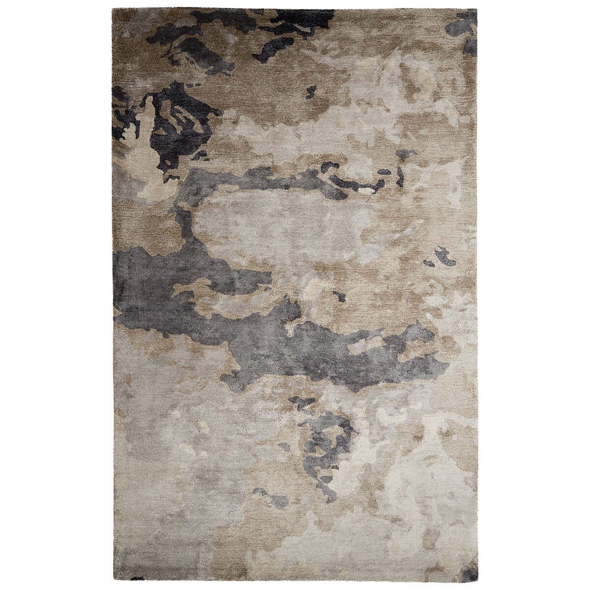 Jaipur Transcend Glacier Trd01 Pumice Stone / Pussywillow Gray Organic / Abstract Area Rug