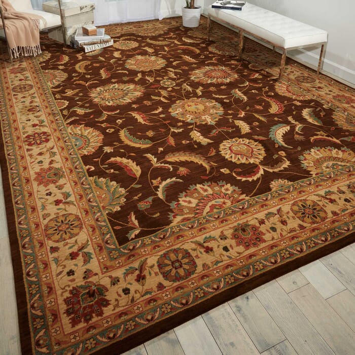 Nourison Living Treasures li04 Brown Area Rug