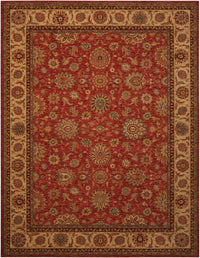 Nourison Living Treasures li05 Rust Area Rug