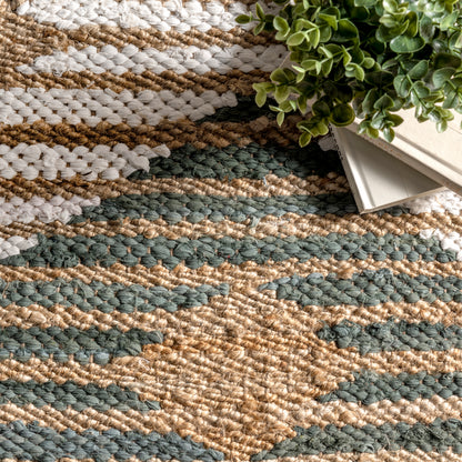 Nuloom Marla Denim And Nma1416B Olive Area Rug