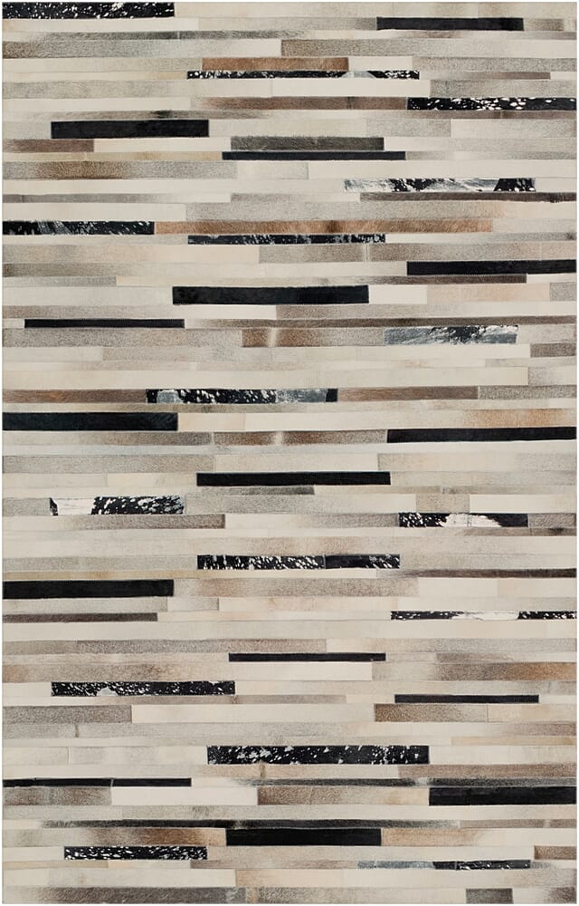 Surya Trail Trl-1120 Black, Dark Brown Rugs.