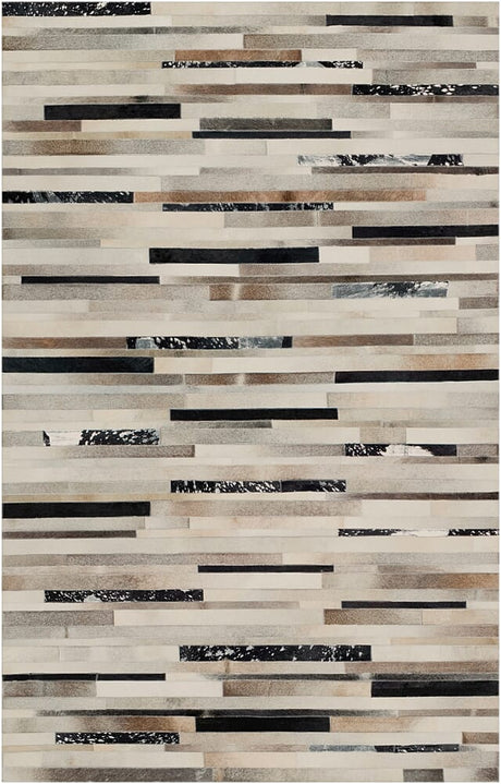 Surya Trail Trl-1120 Black, Dark Brown Rugs.