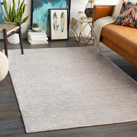 Surya Torino Trn-2301 White, Medium Gray Area Rug