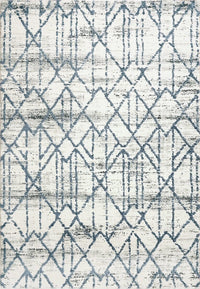 Dynamic Troya 4604 Grey / Ivory Geometric Area Rug