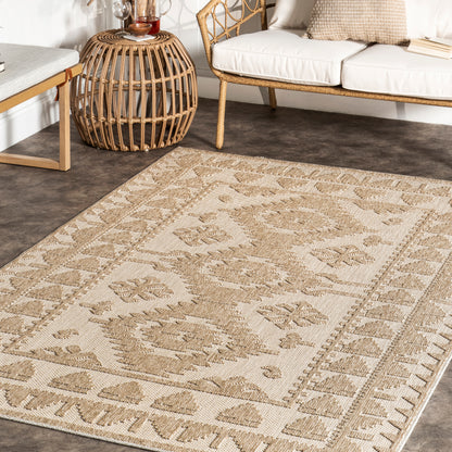 Nuloom Miesha Persiantransitional Nmi2222A Beige Area Rug