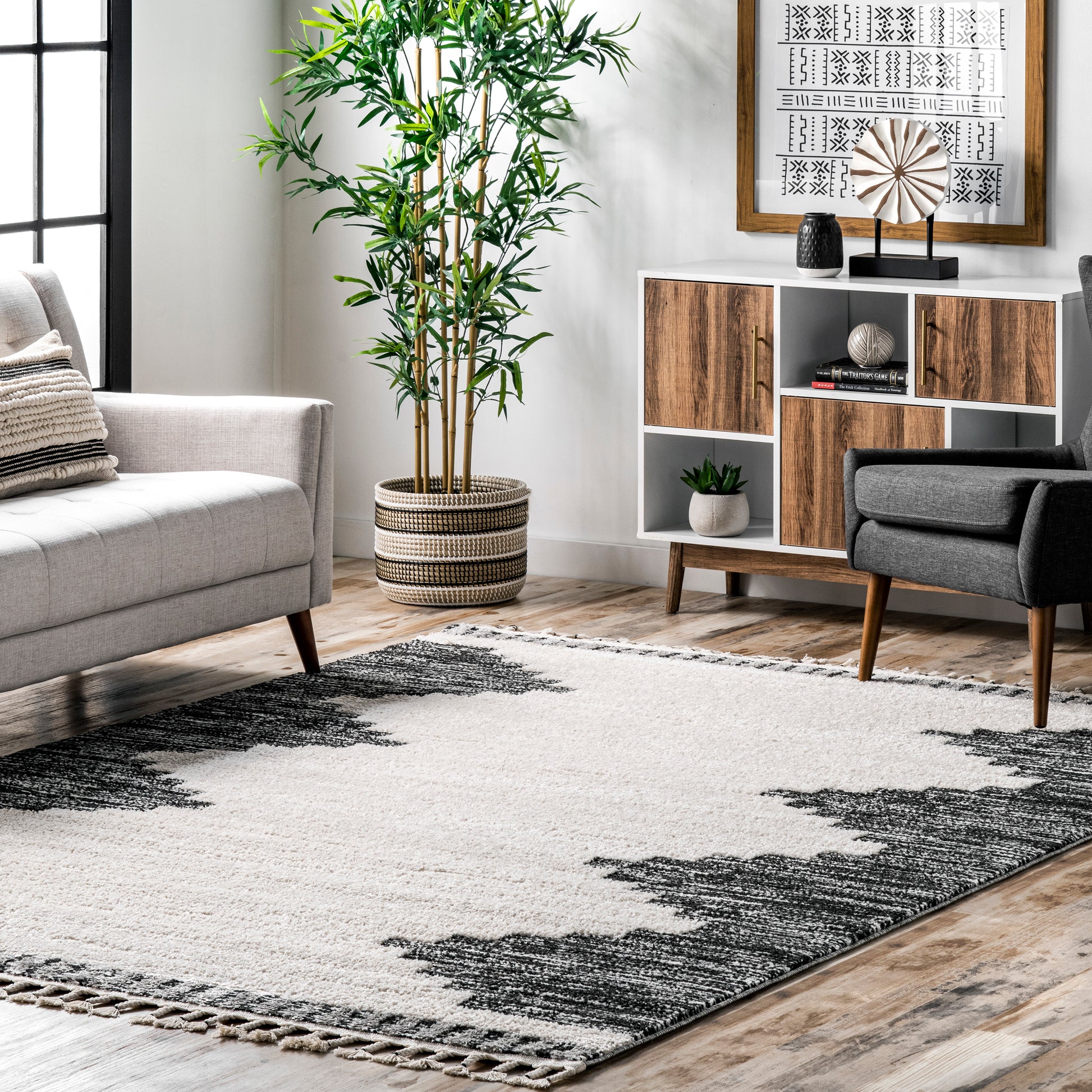 Nuloom Trista Plush Contemporary Ntr3038A Beige Area Rug