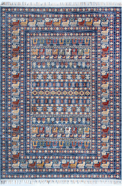 Nuloom Everly Oriental Nev2753A Blue Area Rug