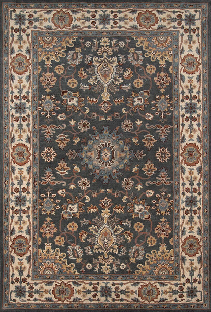 Momeni Tudor Tud-4 Grey Area Rug