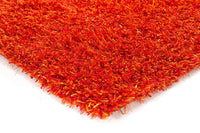 Chandra Tulip tul17400 Orange Solid Color Area Rug