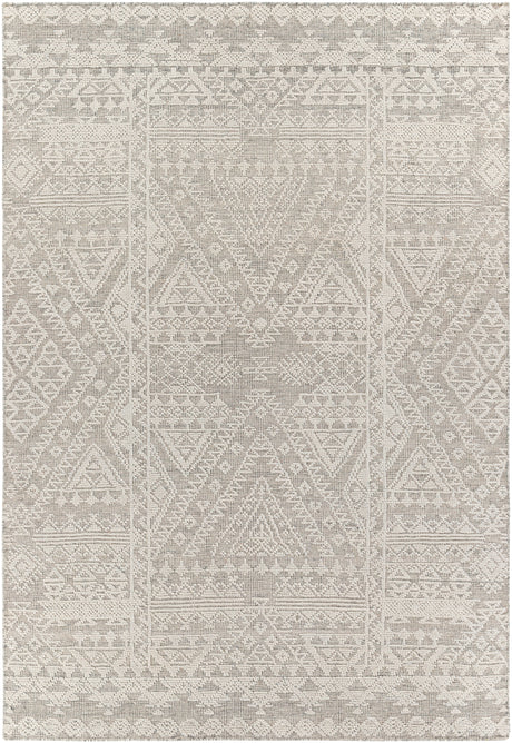 Surya Tunus Tun-2306 Medium Gray, Ink, Beige Rugs.