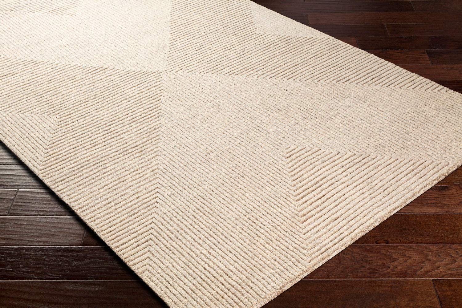 Surya Tunus Tun-2308 Ivory, Taupe Rugs.