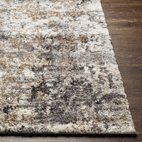 Surya Tuscany Tus-2311 Tan, Ivory, Charcoal, Black Area Rug