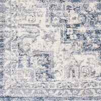 Surya Tuscany Tus-2317 Dark Blue, Denim, Beige, Medium Gray Area Rug