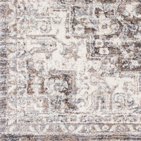 Surya Tuscany Tus-2318 Camel, Charcoal, Medium Gray, Light Gray Area Rug