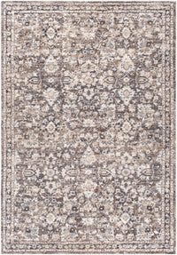 Surya Tuscany Tus-2319 Dark Brown, Camel, Charcoal, Medium Gray Area Rug