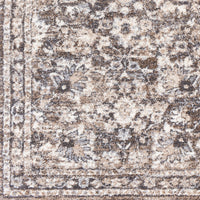 Surya Tuscany Tus-2319 Dark Brown, Camel, Charcoal, Medium Gray Area Rug