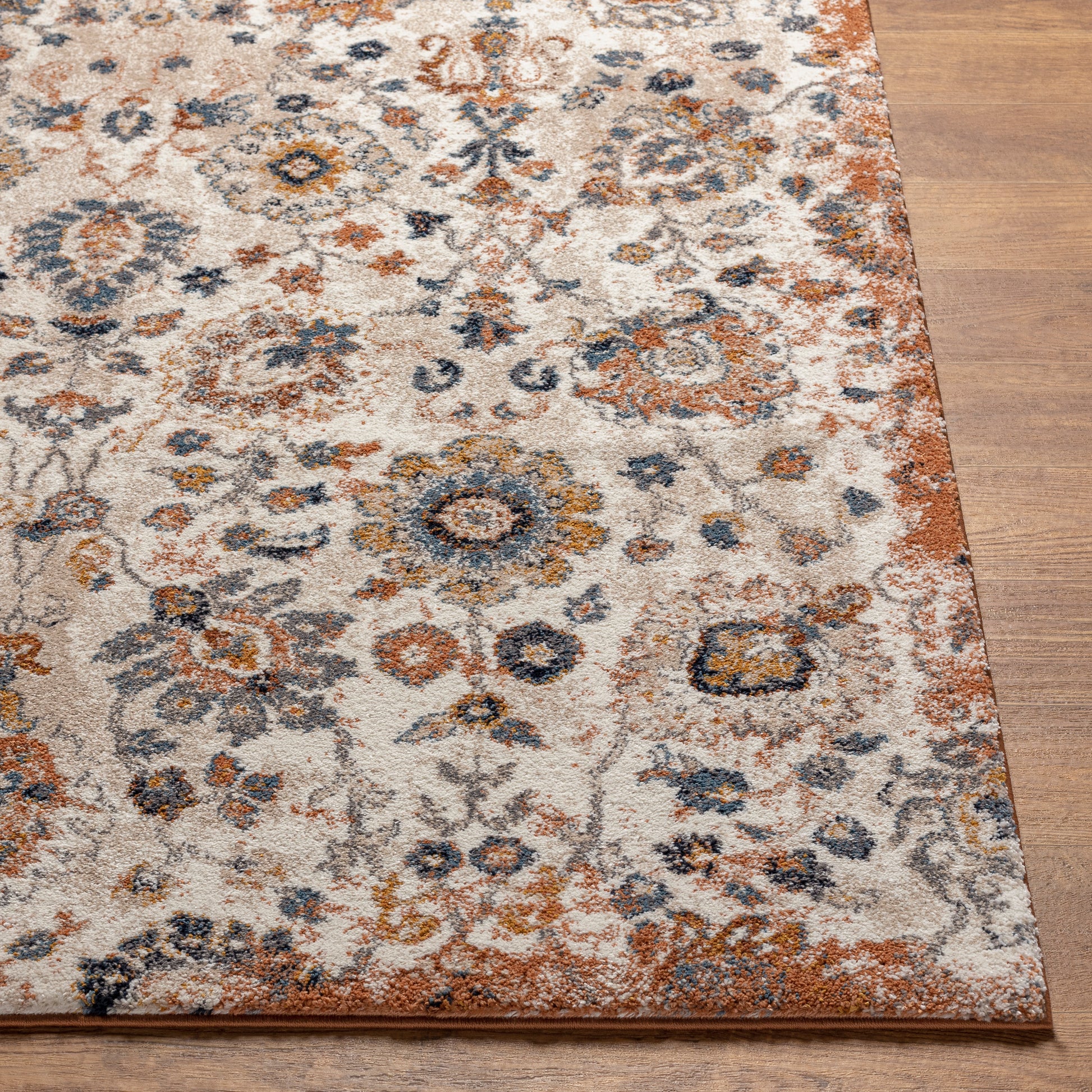 Surya Tuscany Tus-2332 Brown, Cream Area Rug