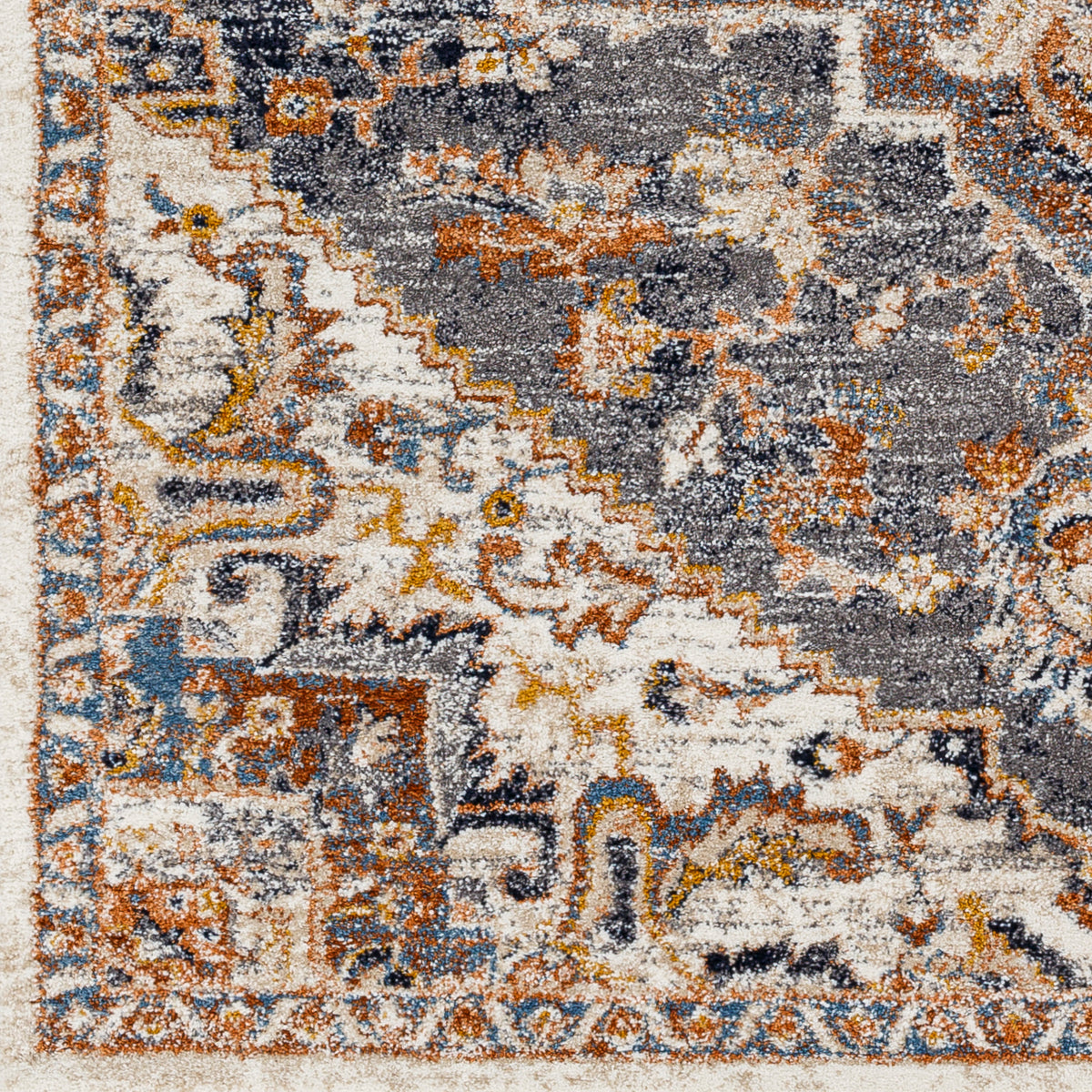 Surya Tuscany Tus-2334 Cream, Gray Rug.