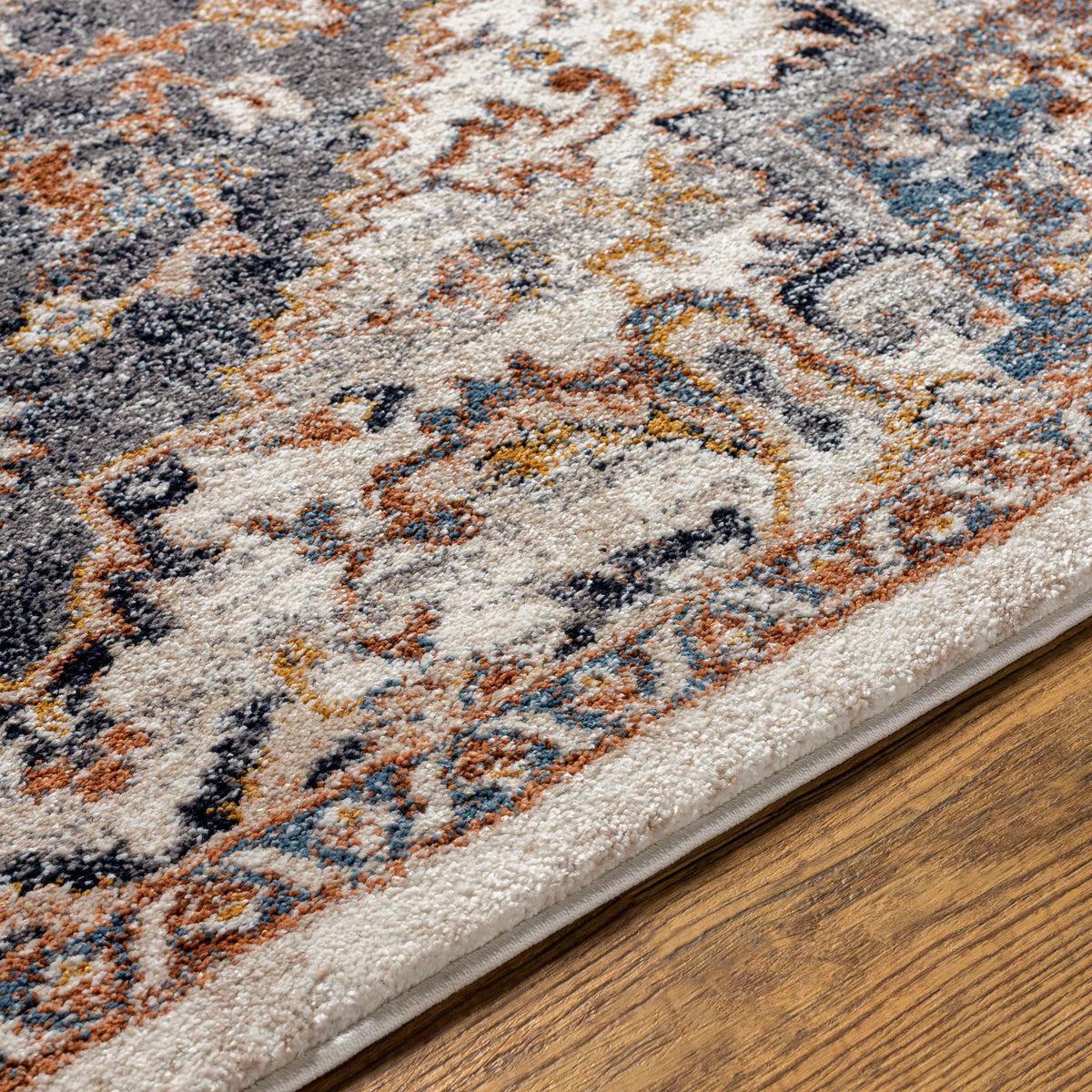 Surya Tuscany Tus-2334 Cream, Gray Rug.