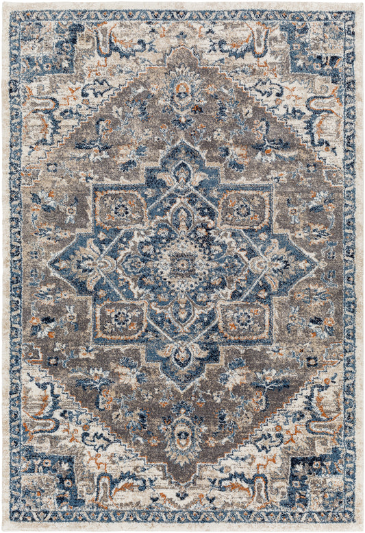 Surya Tuscany Tus-2335 Blue, Cream Area Rug