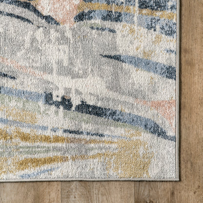 AreaRugs.com Wavaj Nwa1269A Beige Area Rug