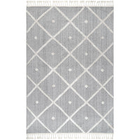 Nuloom Diamond Deyton Ndi2326A Gray Area Rug