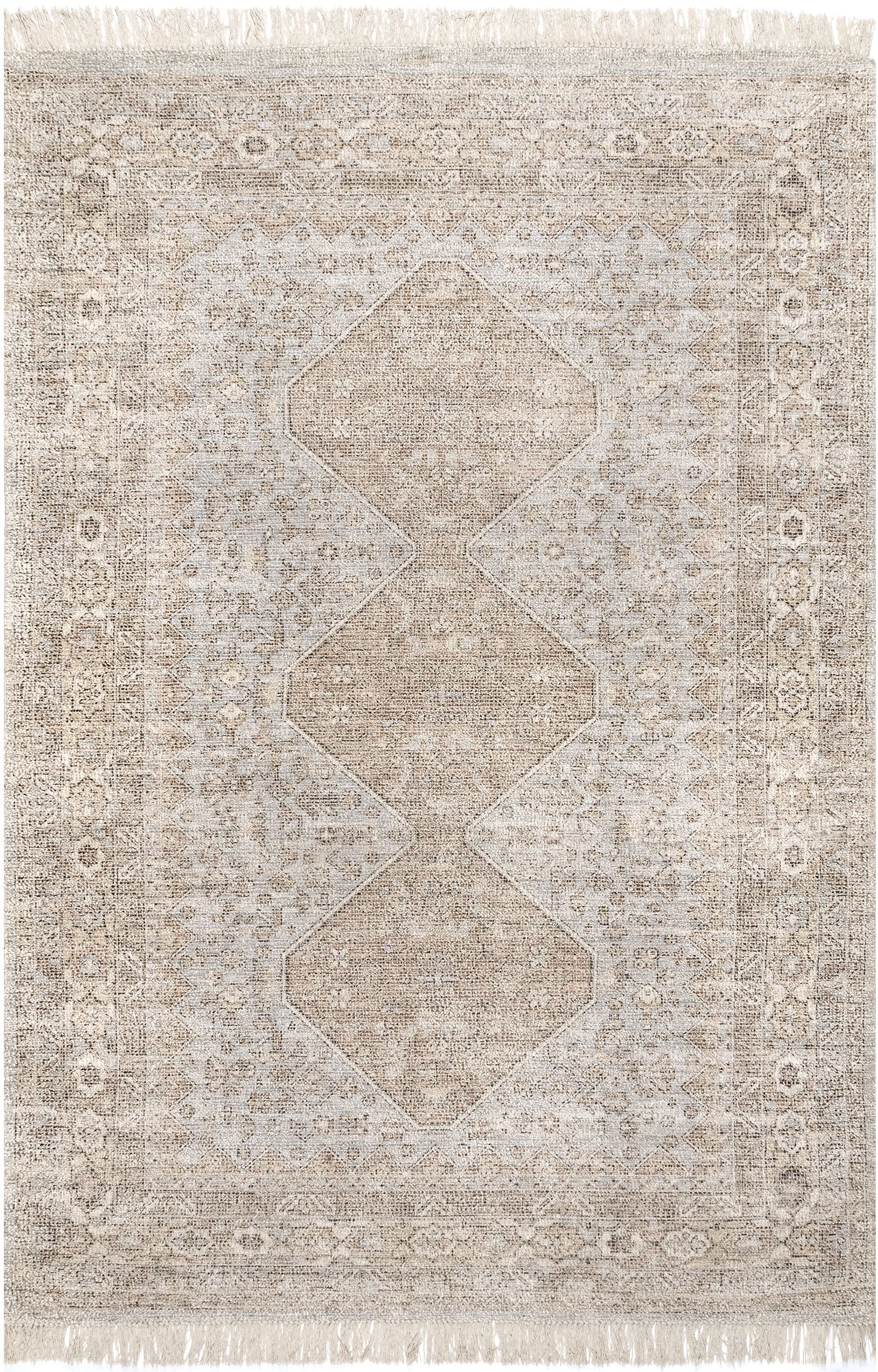 Nuloom Rosia Persian Nro3486A Khaki Area Rug